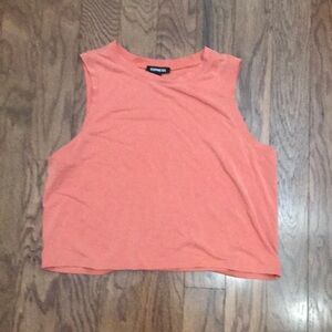 Peachy colored express tank top. Small. And made in Vietnam